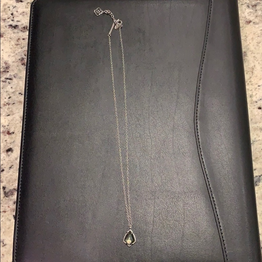 Kendra Scott necklace - gray